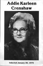 Addie Crenshaw 1975